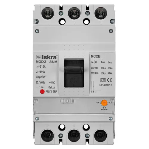 AES Iskra 3P 315A – Siguresë automatike MCCB