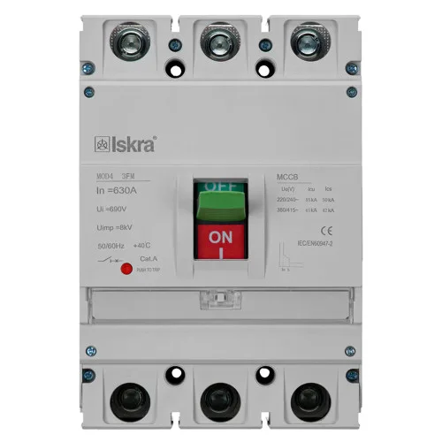 AES Iskra 3P 630A – Siguresë automatike MCCB