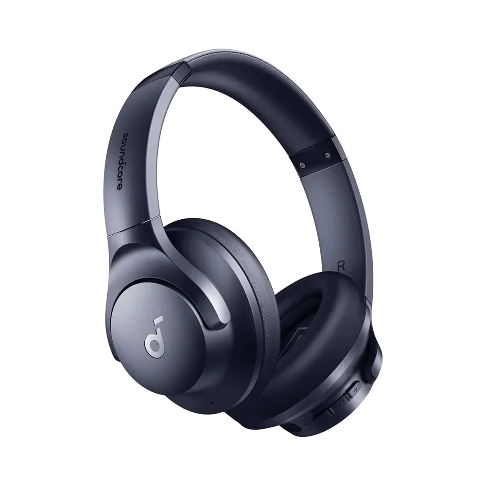 Anker Q20i Hybrid Active Noise Cancelling Headphones Blue