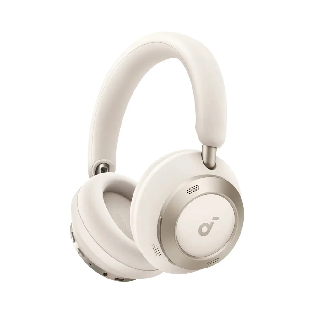 Anker SoundCore Space One Pro Noise-Cancelling Headphones White
