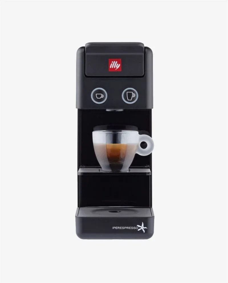 Aparat za kafu Illy Y3.3 CRNI-set IPSO kafa