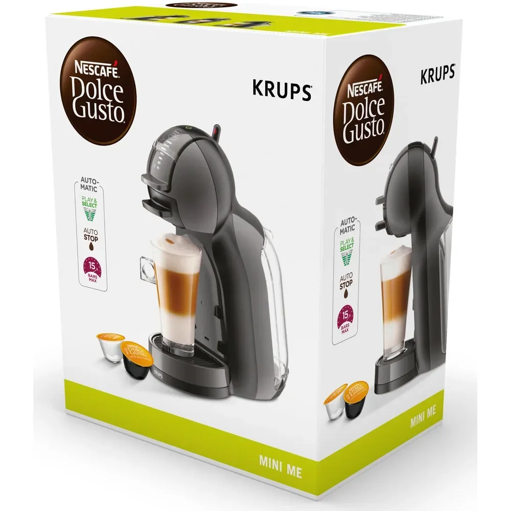 Aparat za kafu Krups KP123810 Mini Me antracit