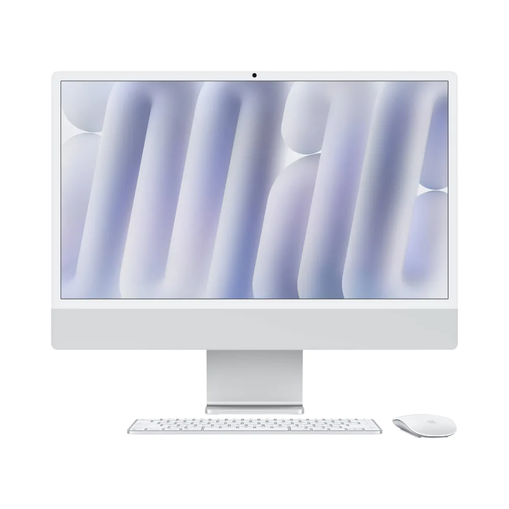 Apple iMac 24" 4.5K, 24GB, 512GB SSD, M4, 10-Core GPU Silver