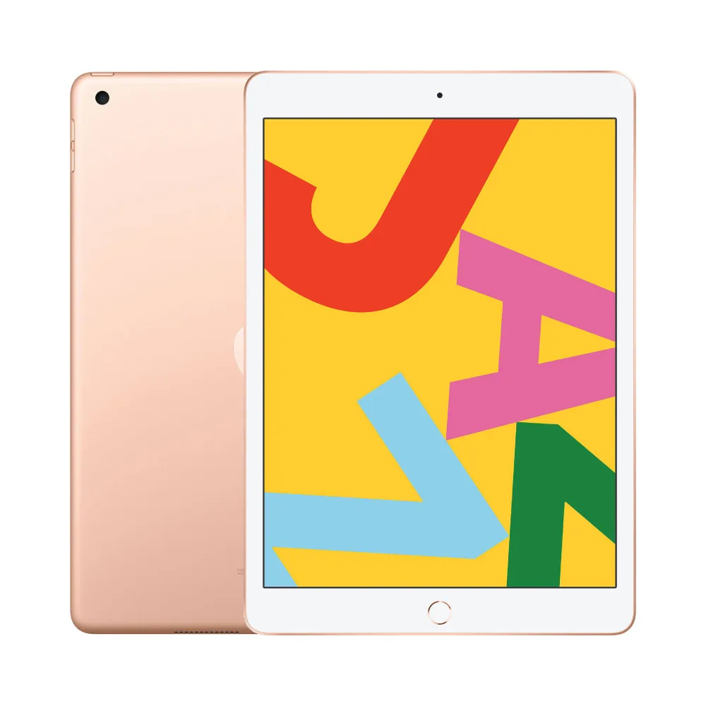 Apple iPad 7th Gen, 10.2" Wi-Fi+Cellular, 32GB Gold