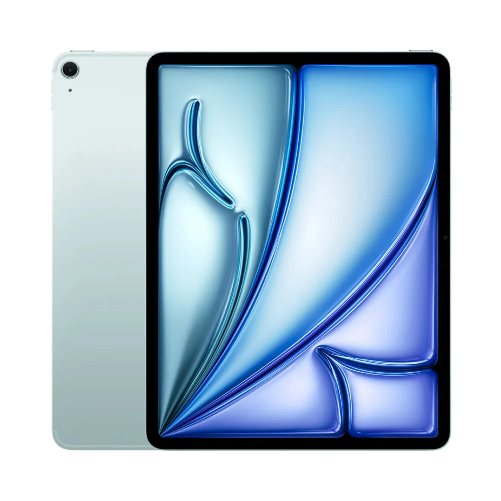 Apple iPad Air 13", 128GB, Wi-Fi + Cellular, M2 Chip (2024) Blue