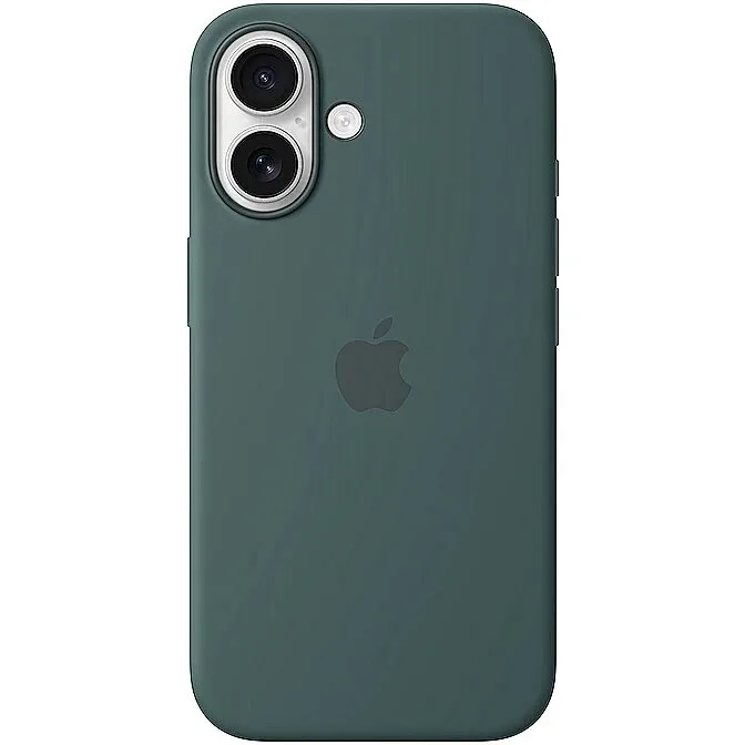 Apple iPhone?16 Silicone Case MagSafe Lake Green