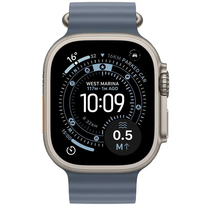 Apple Watch Ultra 3?Nat. Titan-Anchor Blue Ocean