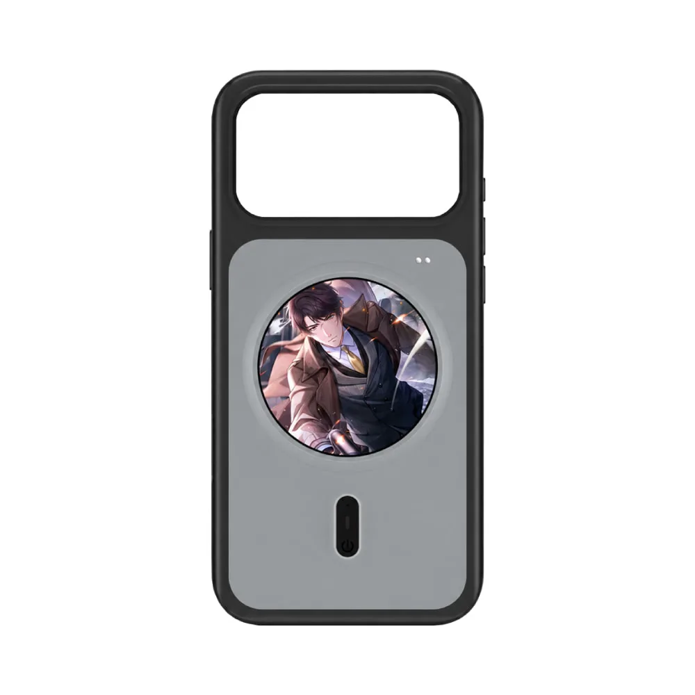I-P5 Apple Iphone 17 Pro Max Cover Black Grey