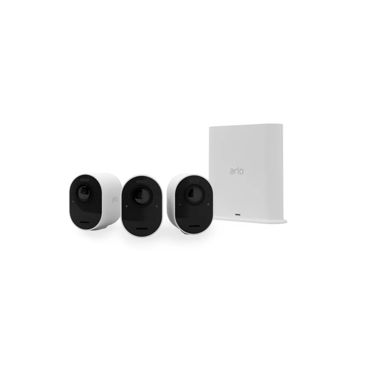 Arlo Ultra 2 Outdoor Security Camera 3 Camera Kit - White