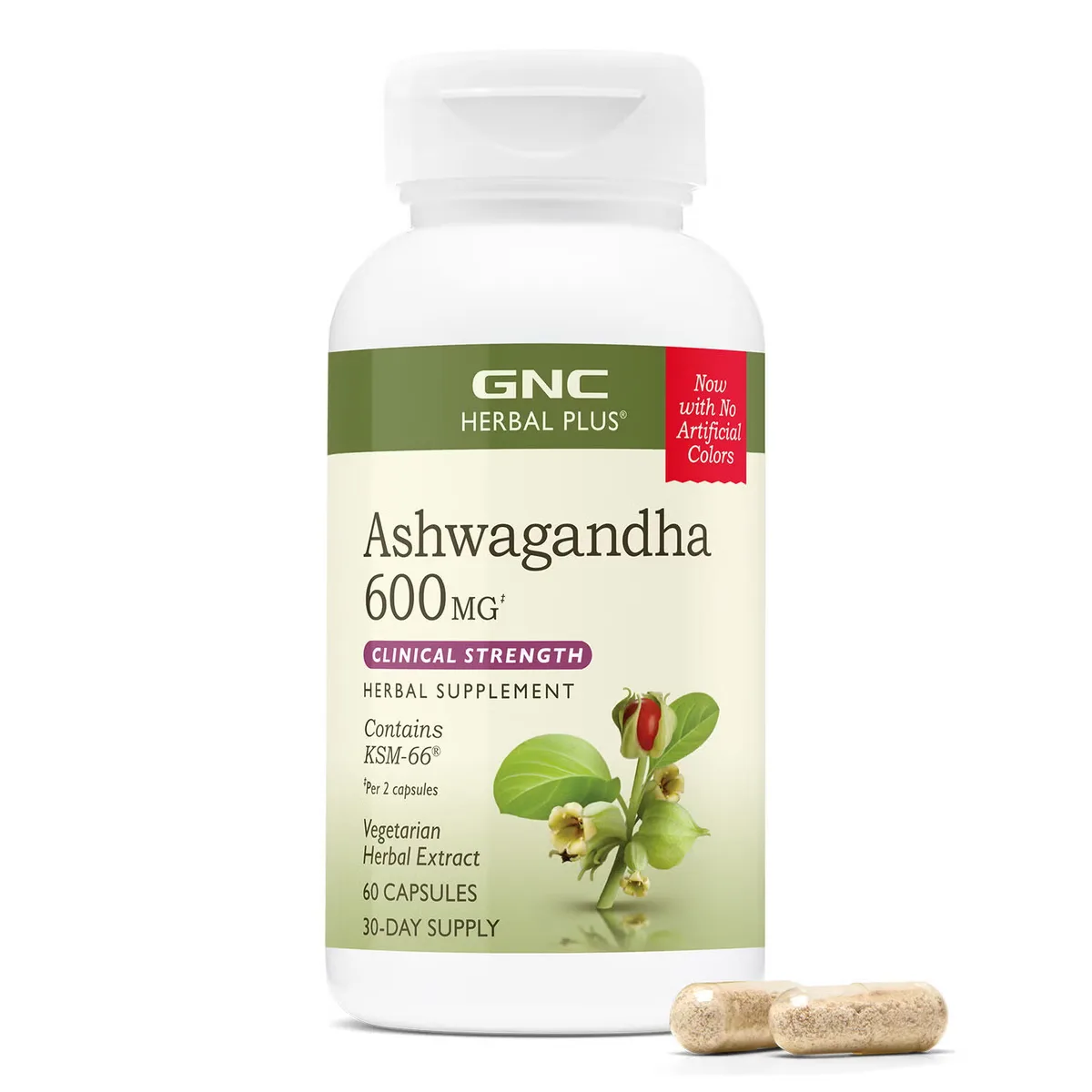 Ashwagandha 600 mg KSM-66 60 Kapsula Vegjetariane