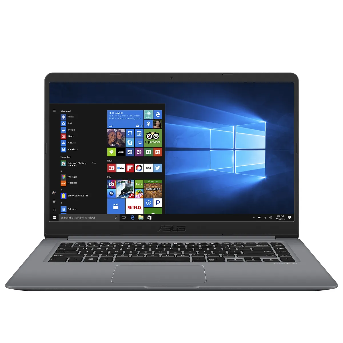 ASUS Vivobook S510U i7-7500U,8 GB,SSD 256 GB,Geforce 940MX 2 GB,SCR 15.6 - R&R Computer Services