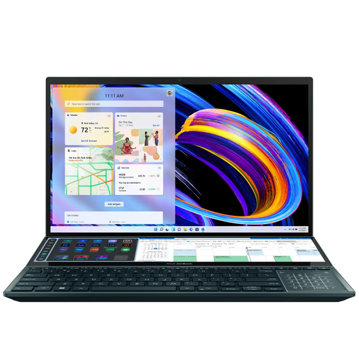 ASUS Zenbook DUO 14 UX482 i7-1195 G7,8 GB,SSD 512 GB,SCR 14 FHD - R&R Computer Services