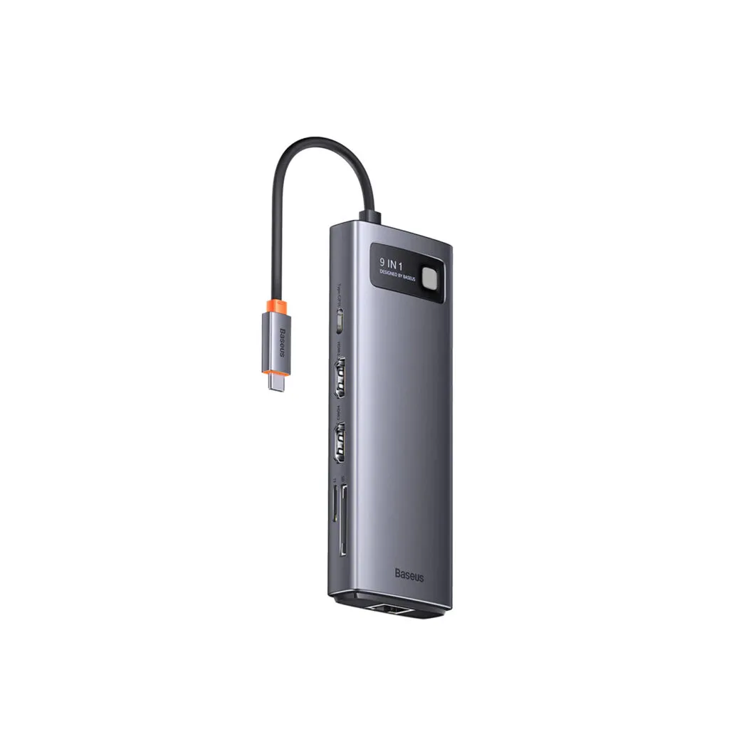 Baseus 9-IN-1 Multifunctional TYPE C HUB Docking Station - R&R Computer Services