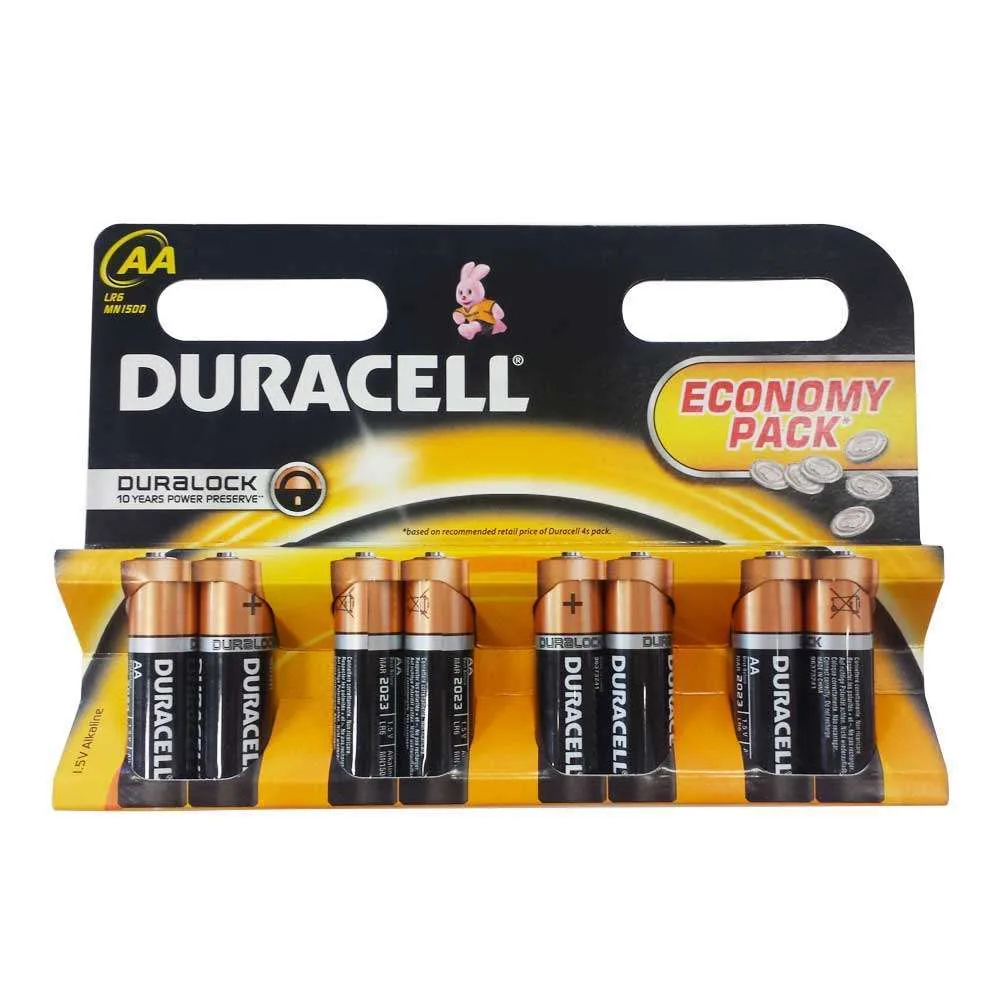 Bateri Duracell BASIC AA 8 LR6MN1500