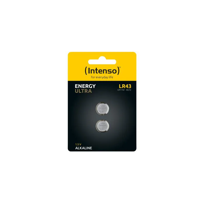 Bateri Intenso Alkaline LR 43 2CP