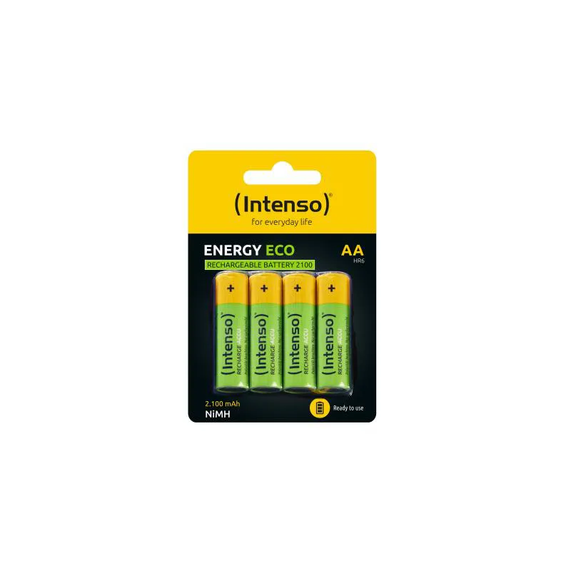 Bateri Intenso Recharg AA HR6 2100 mAH 4CP