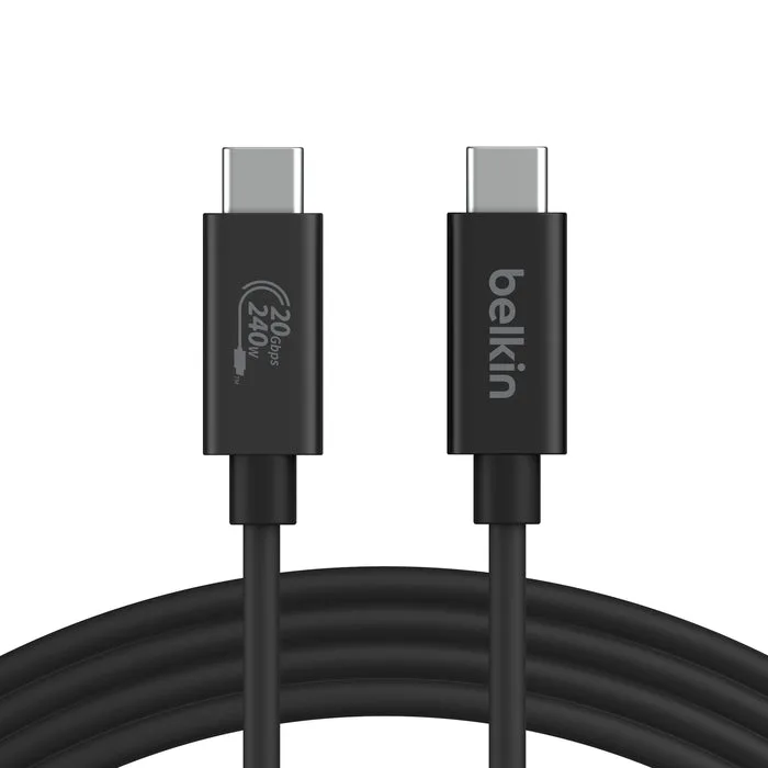 Belkin Connect USB4 Cable, 240W + 20Gbps