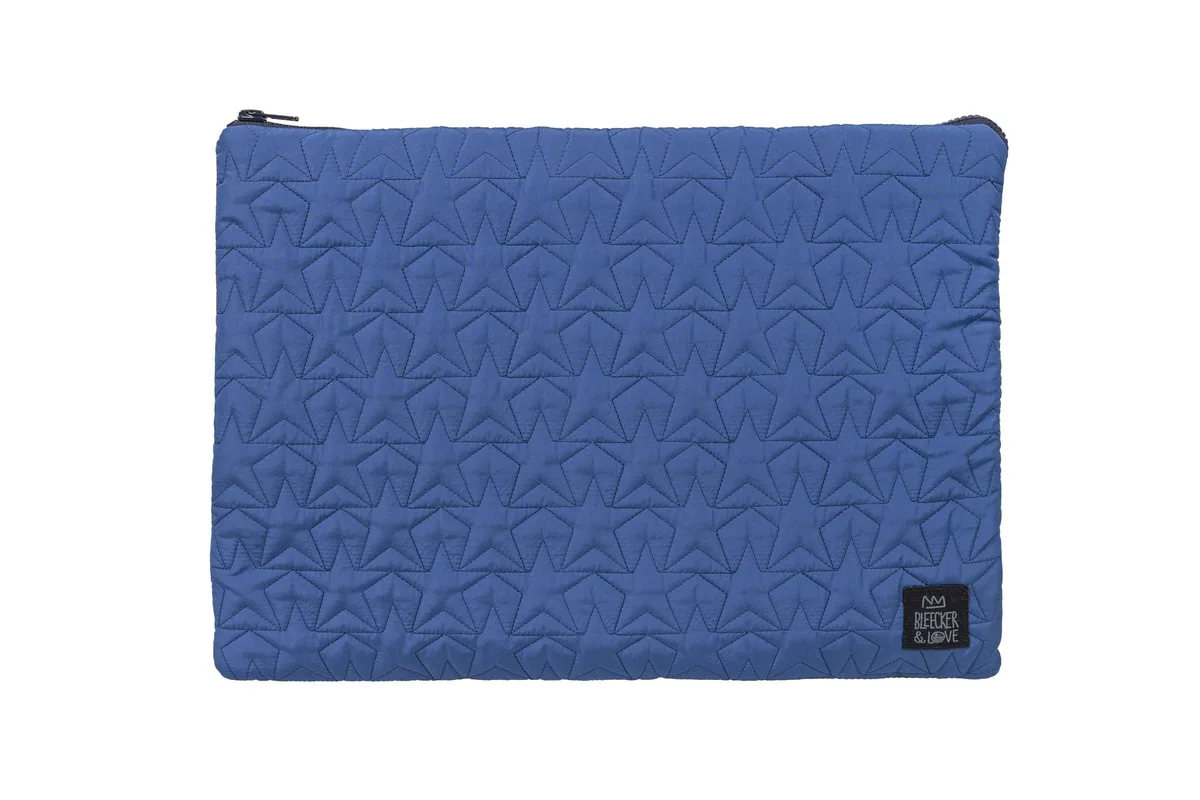 Bleecker & Love Star Laptop Case 14" - Blue