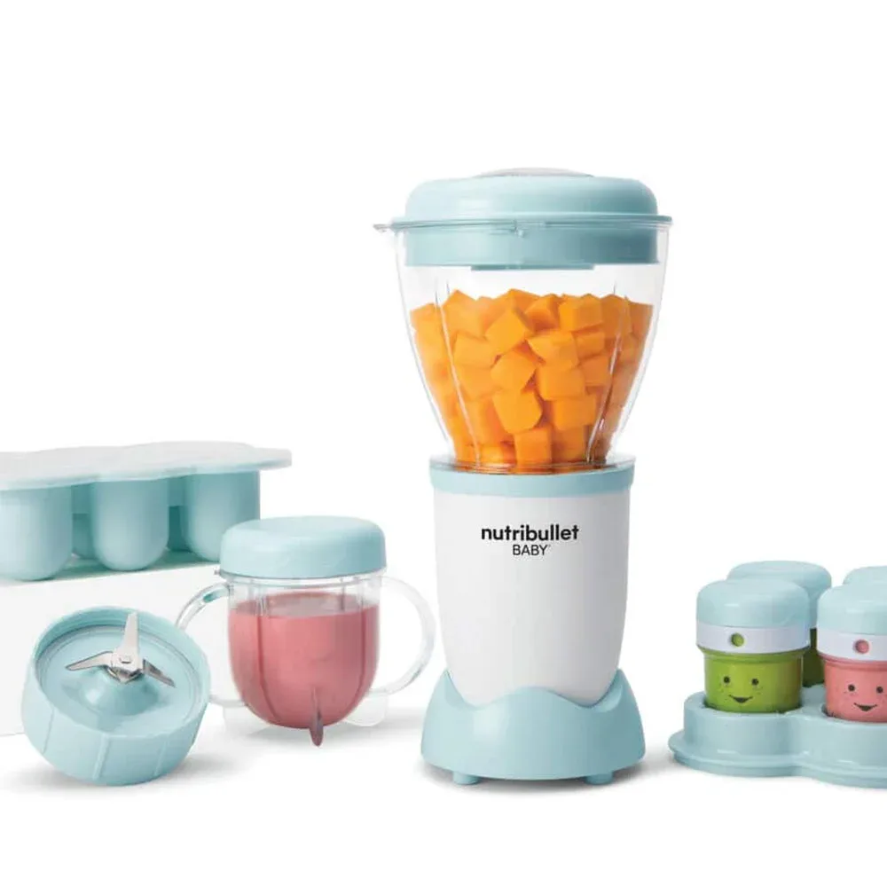 Blender za djeciju hranu Nutribullet NBY100 svijetlo plavi