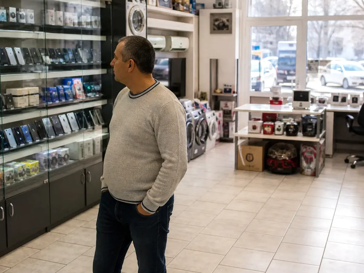 Shopping context for Cooling & Climate — product and retail scene on the Balkans