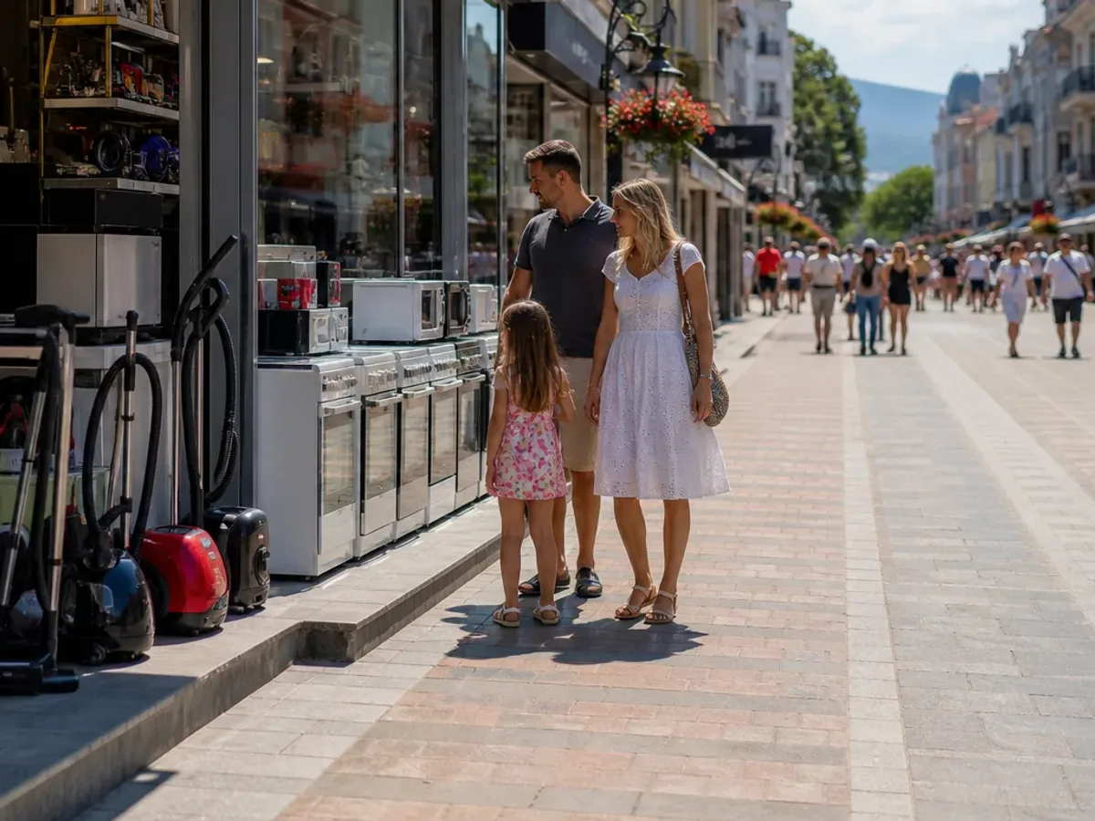Shopping context for Hygiene & Body Care — product and retail scene on the Balkans