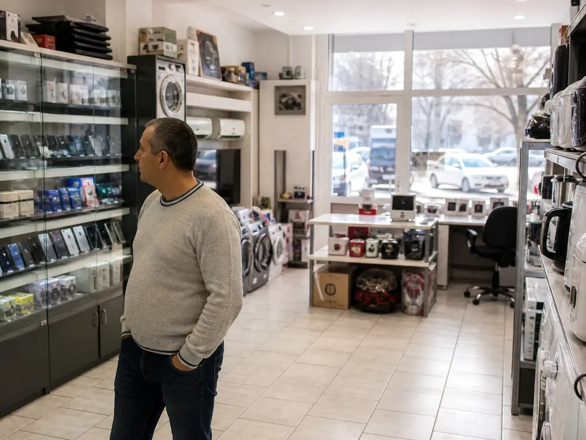 Shopping context for Personal Computers — product and retail scene on the Balkans