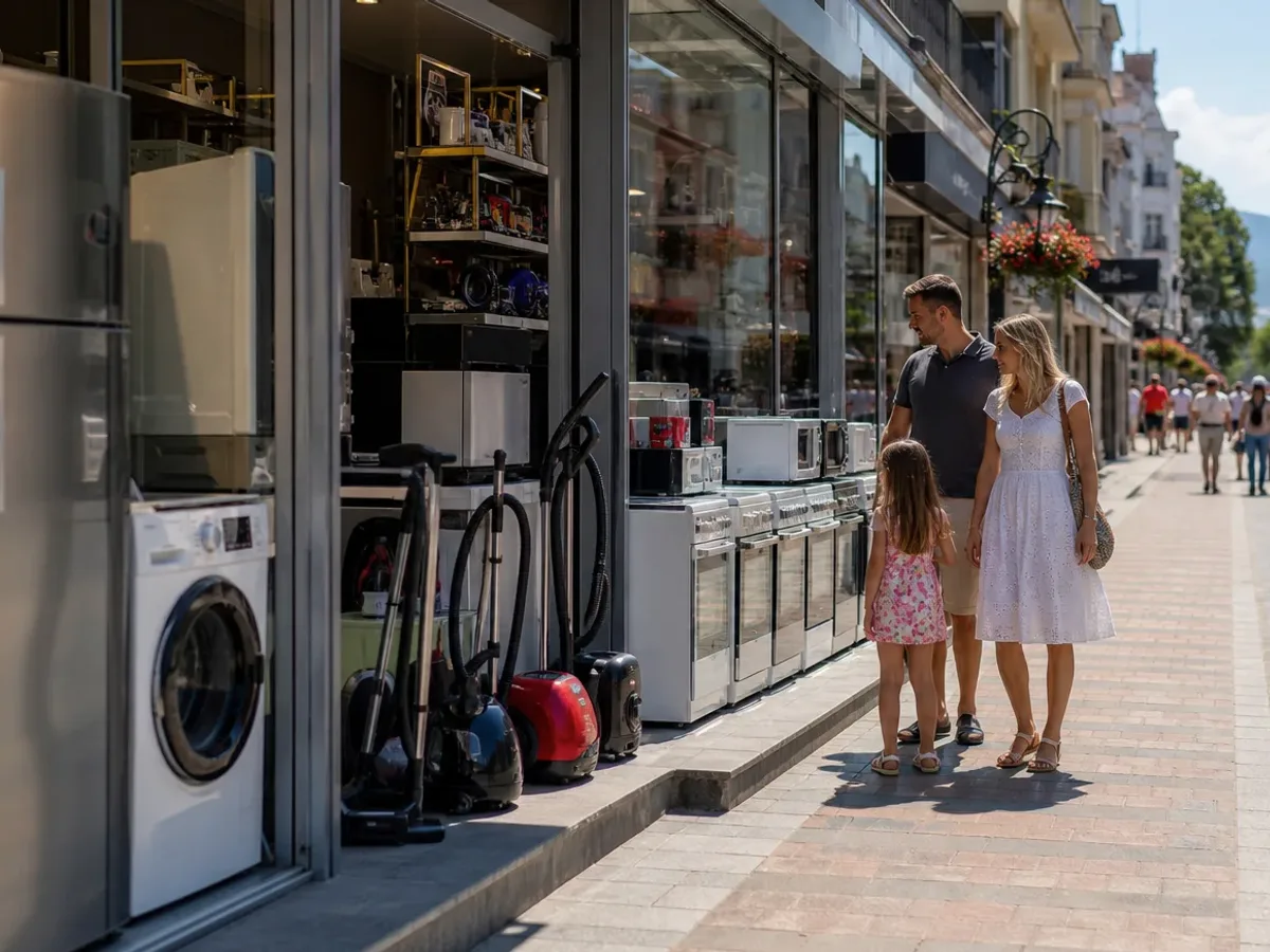 Shopping context for Greece — product and retail scene on the Balkans
