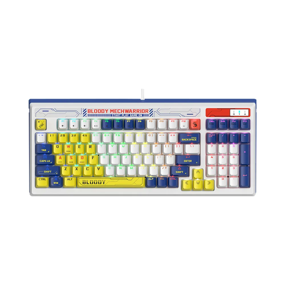Bloody B950 Light Strike Gaming Keyboard Blue