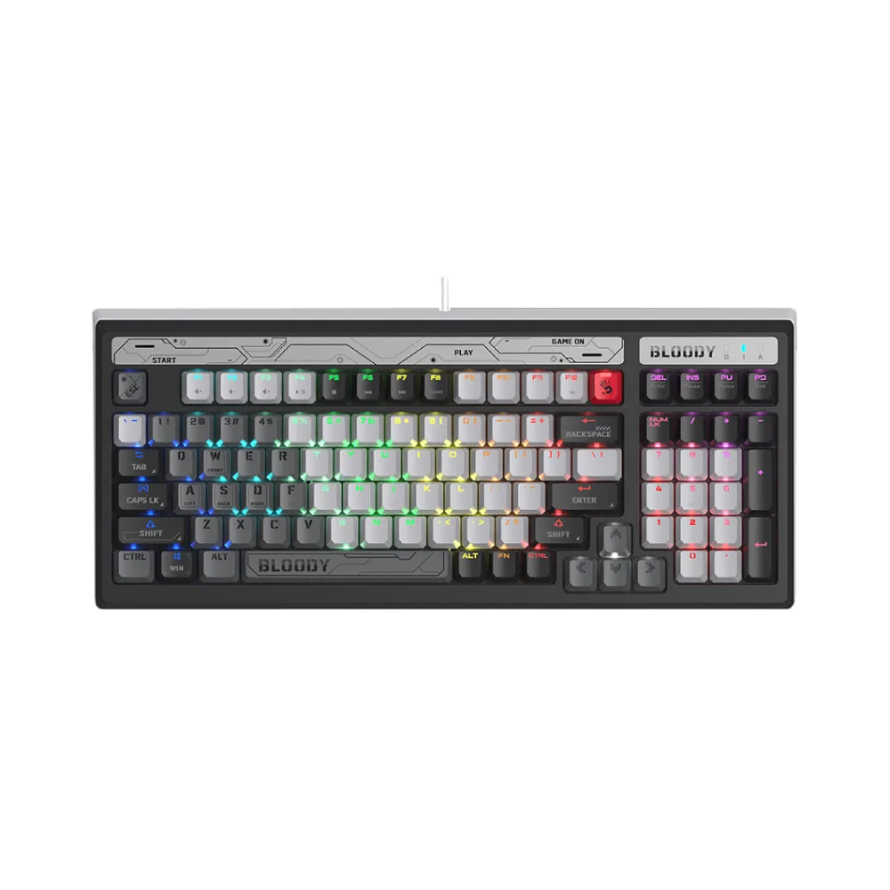 Bloody B950 Light Strike Gaming Keyboard Grey