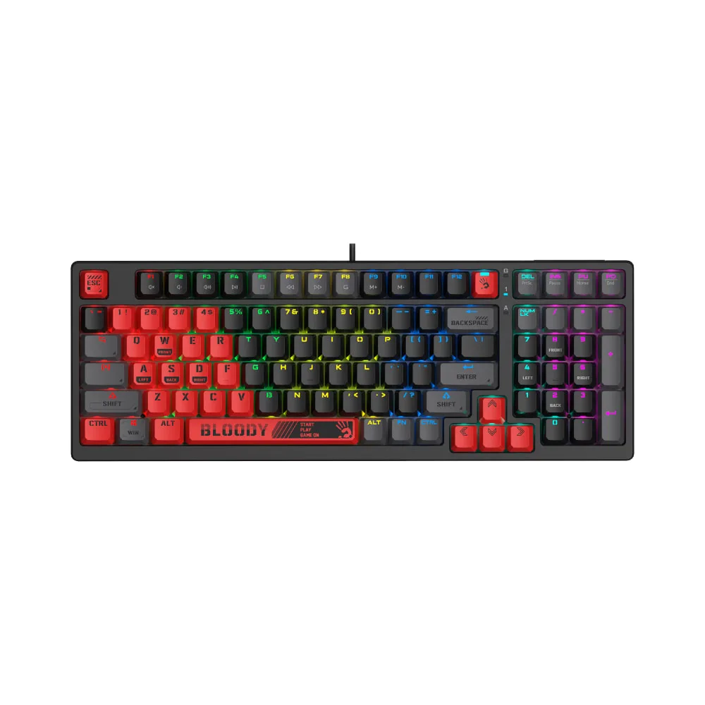 Bloody S98 Mechanical Keyboard Dark Red