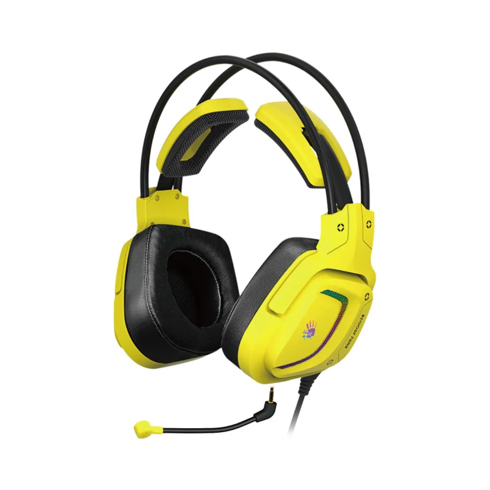 Bloody Virtual 7.1 Surround Sound Gaming Headset G575 Punk Yellow
