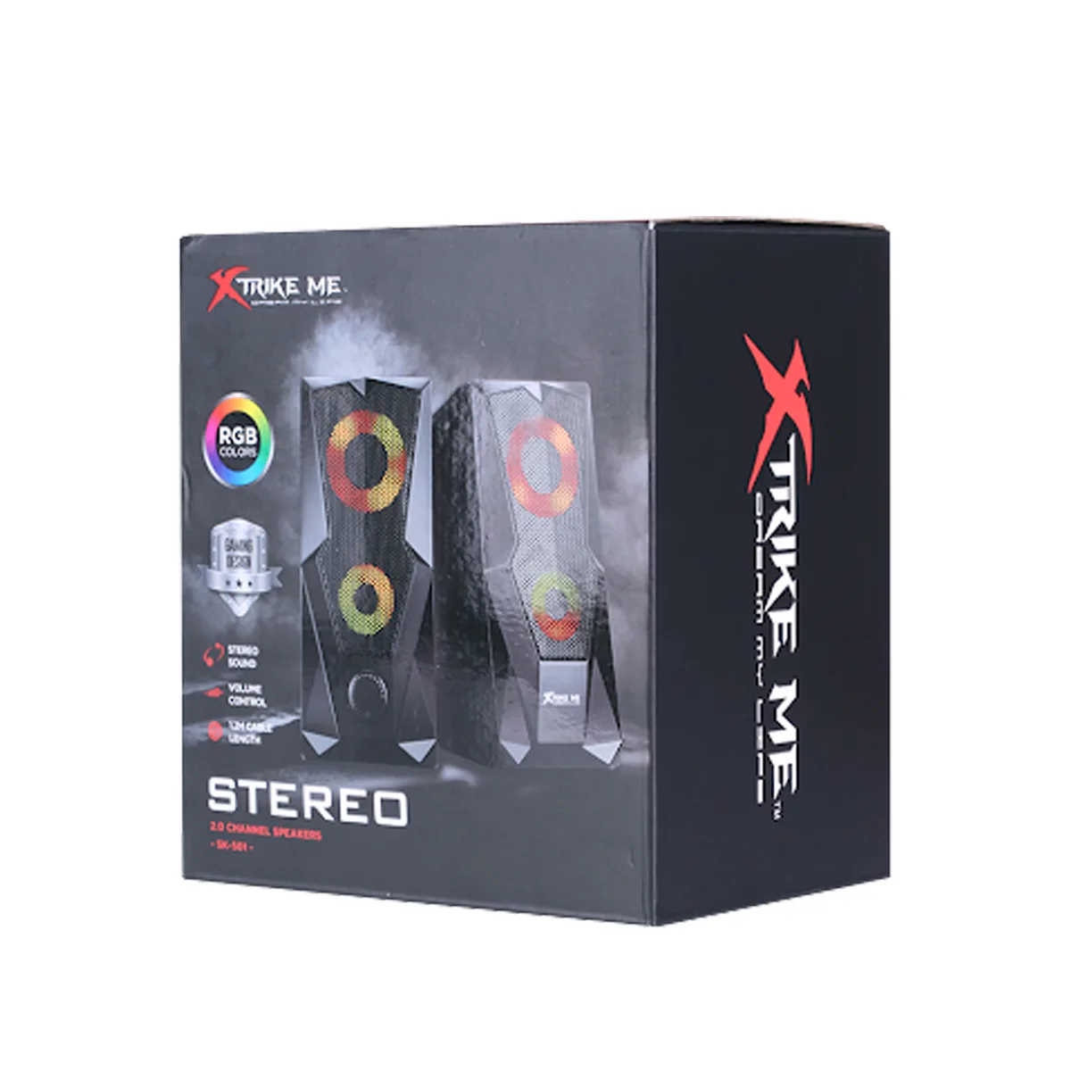 BOKSE Xtrike ME SK-501 Stereo 2.0 Channel Speakers - R&R Computer Services
