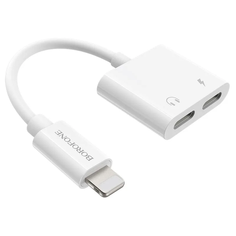 Borofone BV11 Lightning audio i strujni adapter