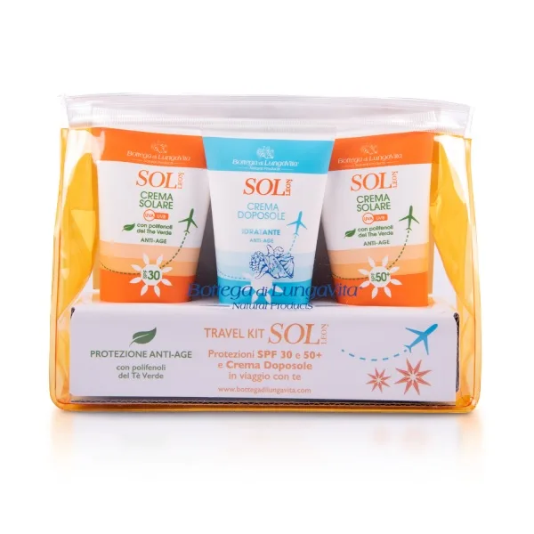 Bottega di LungaVita SOL LEON Kit udhëtimi Sol Leon