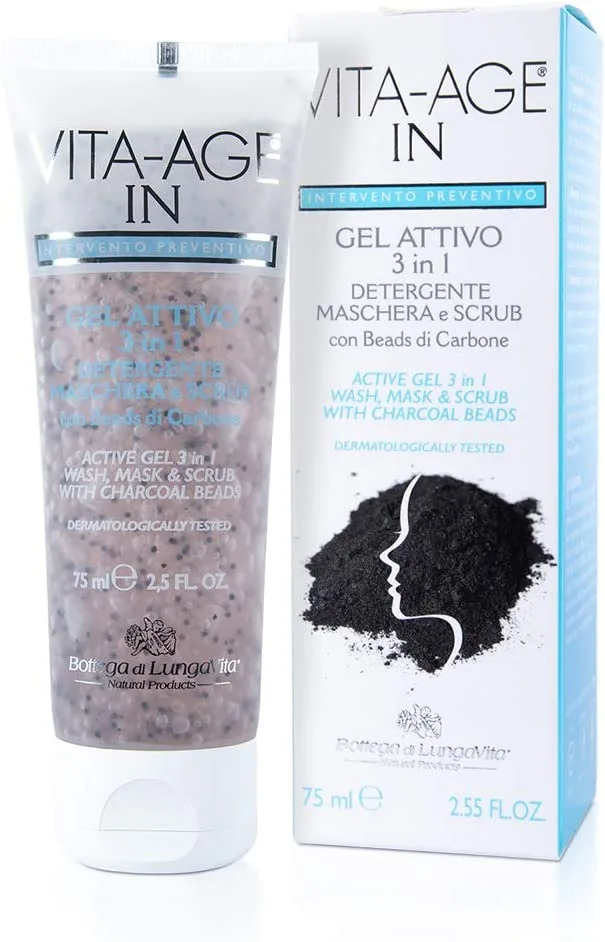 Bottega di LungaVita Vita-Age In Active Gel 3 në 1+ Scrub+ Maskë