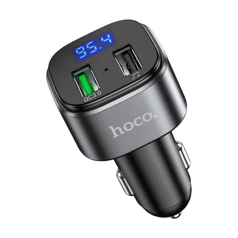 Brzi auto punjač i Bluetooth FM Transmiter Hoco E67 QC3.0 Type-A