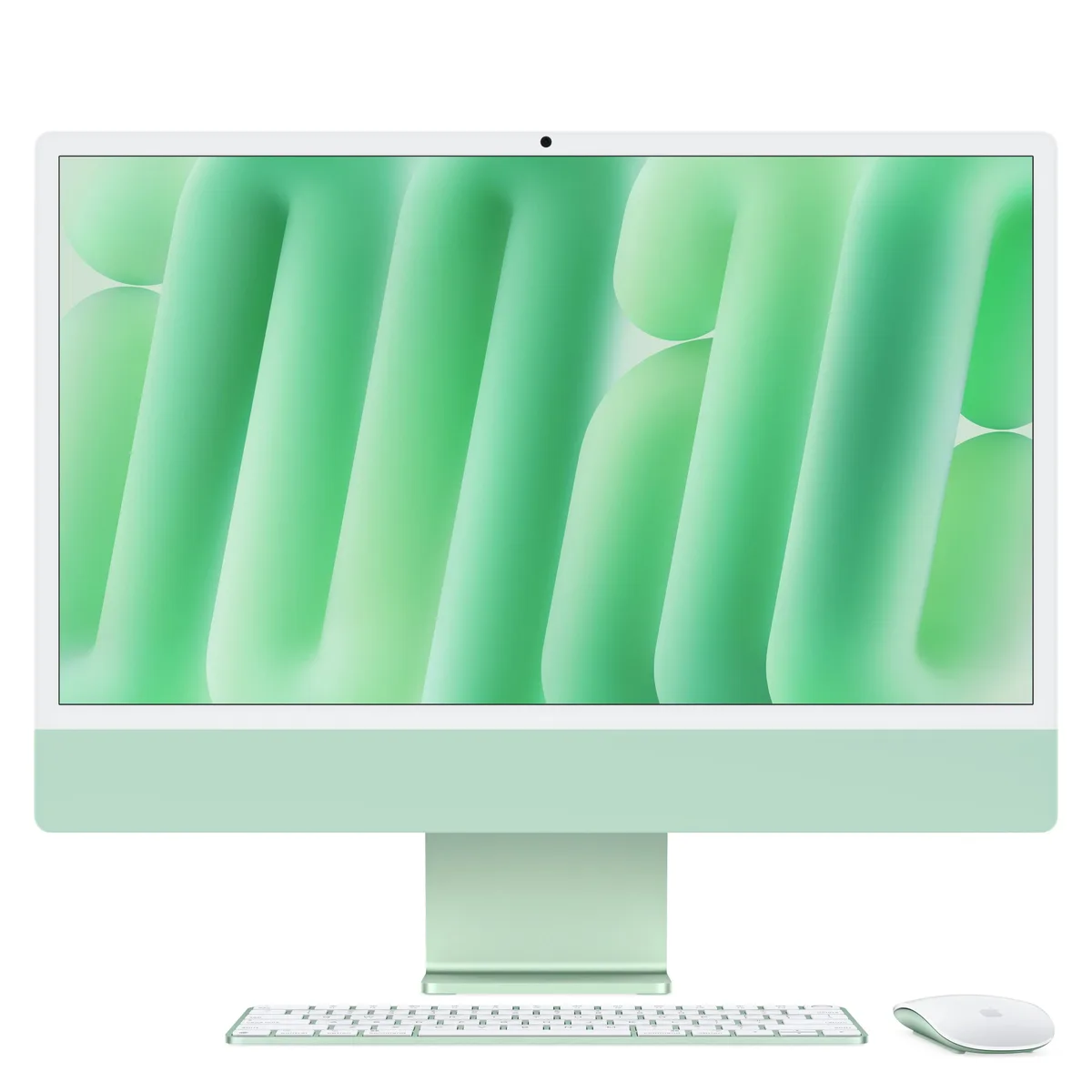 24-inch iMac with Retina 4.5K display: Apple M4 chip with 10-core CPU and 10-core GPU, 256GB SSD - Blue