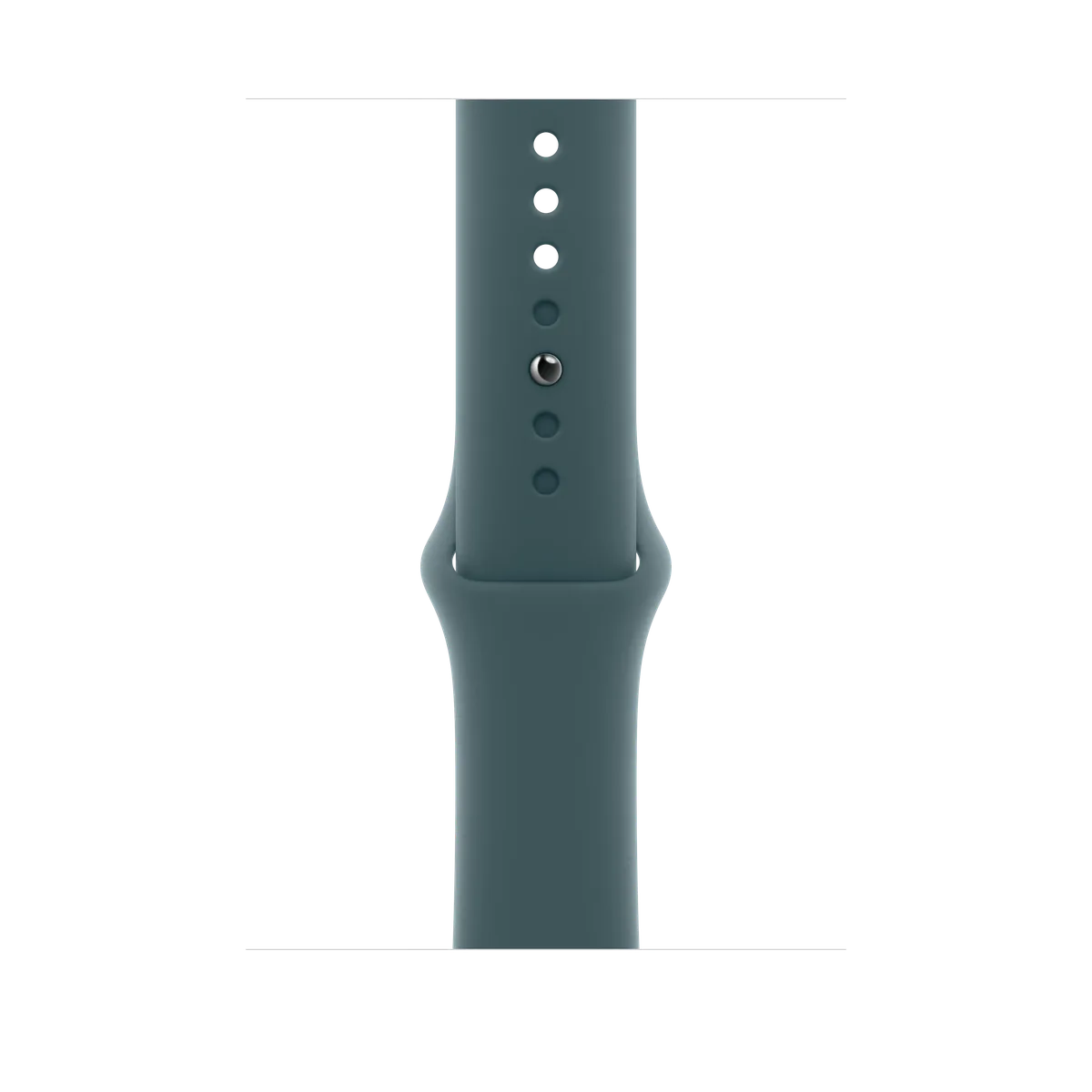Спортна гривна 46 mm, езерно зелена, M/L