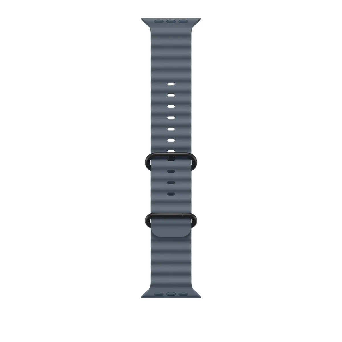 49mm Anchor Blue Ocean Band - Black Titanium Finish