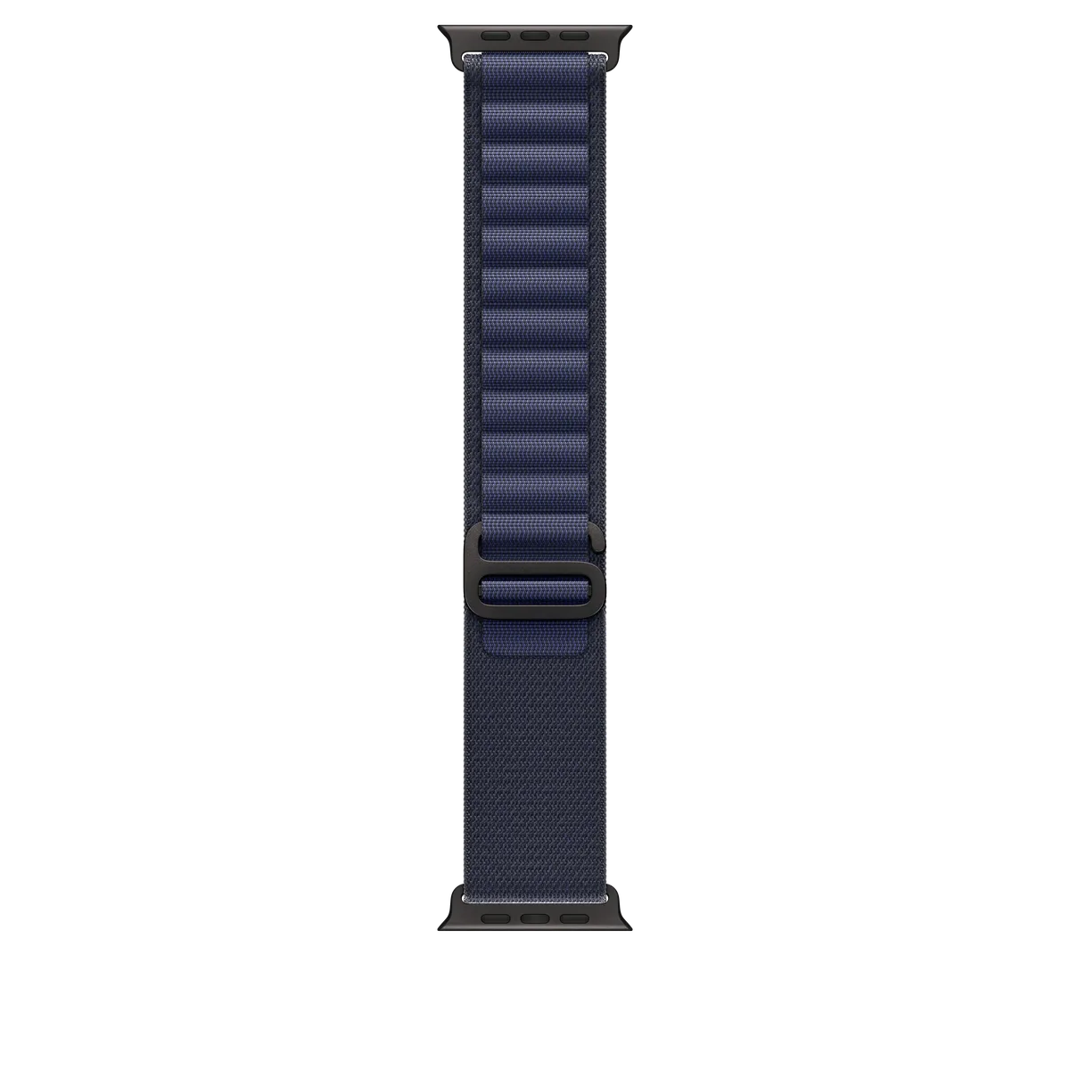 49mm Navy Alpine Loop - Small - Black Titanium Finish
