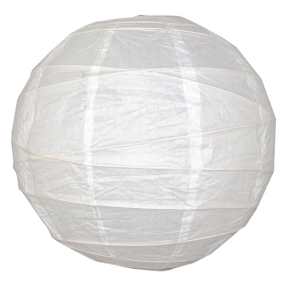 Abazhur Letre Oval I Bardhë 30Cm