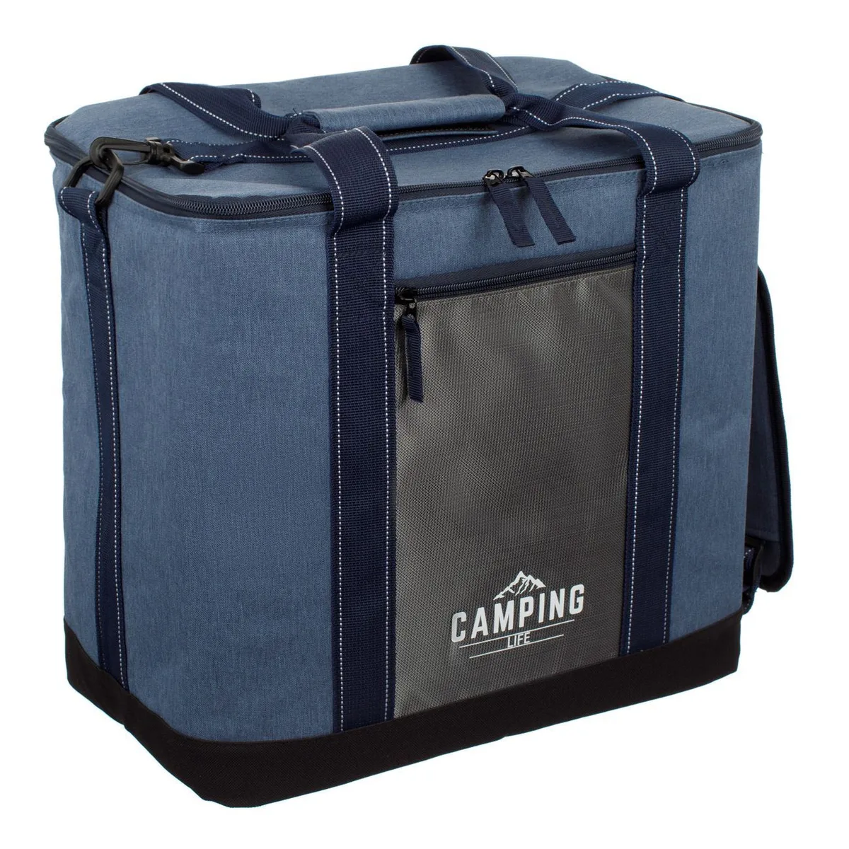 Çantë izotermike blu familjare 40x24x28 cm 26 lt