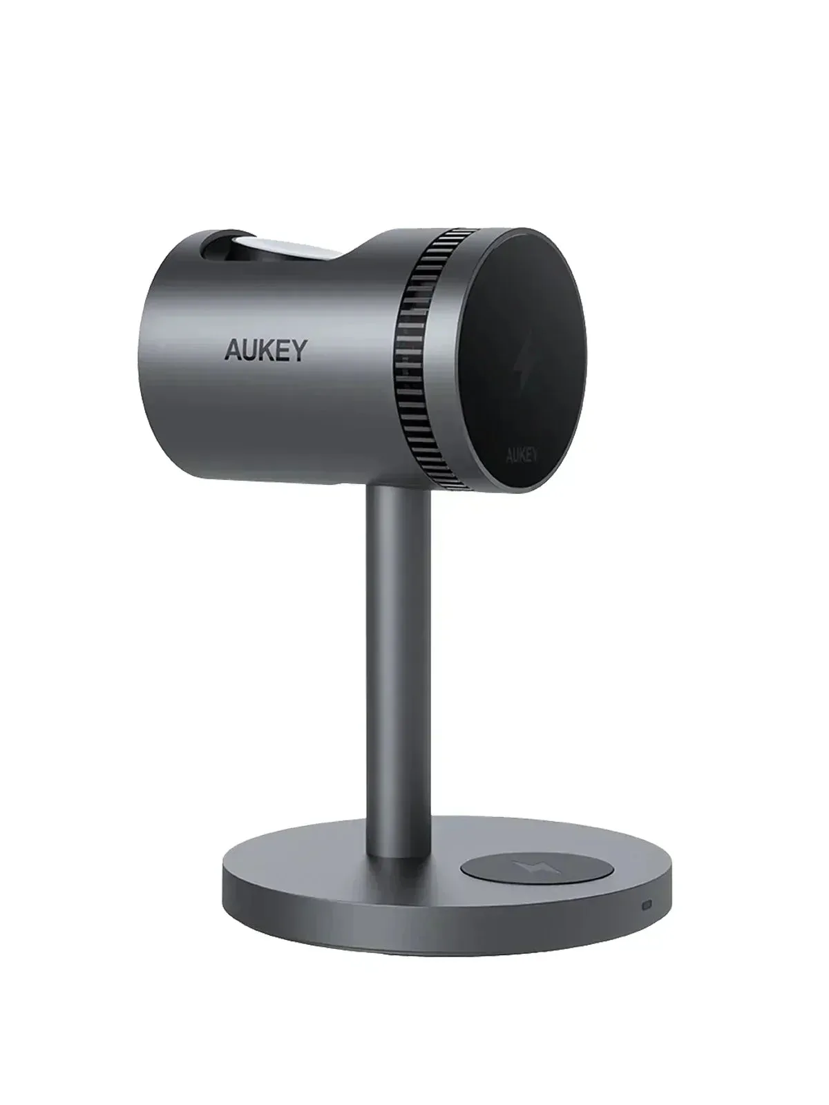 Зарядна стойка от AUKEY 3 в 1 - с активно охлаждане