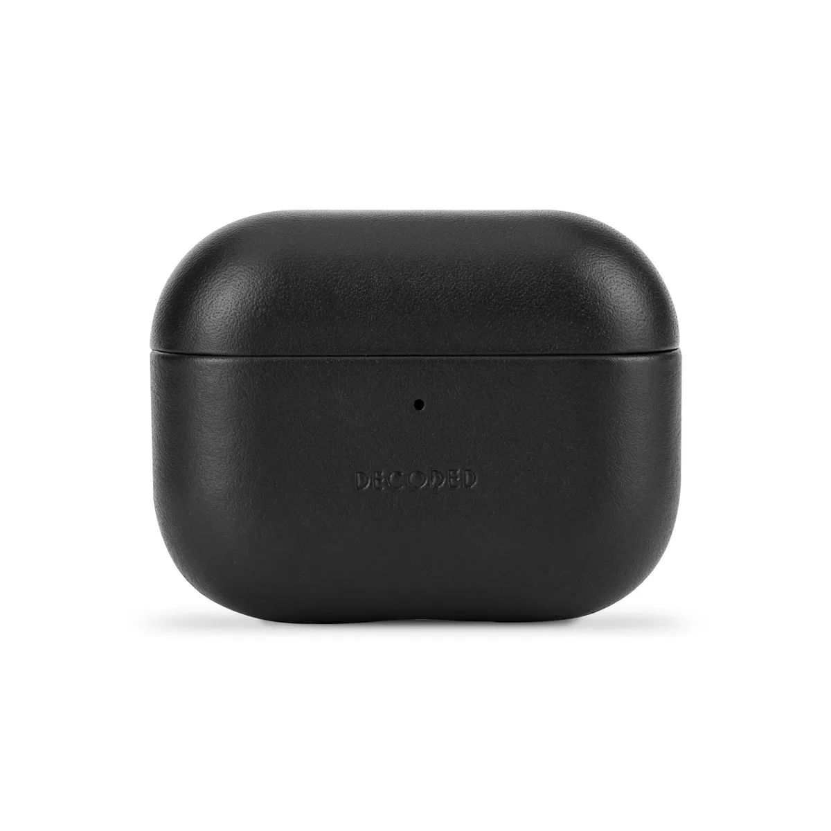 Кожен кейс от DECODED за AirPods Pro 3 - черен