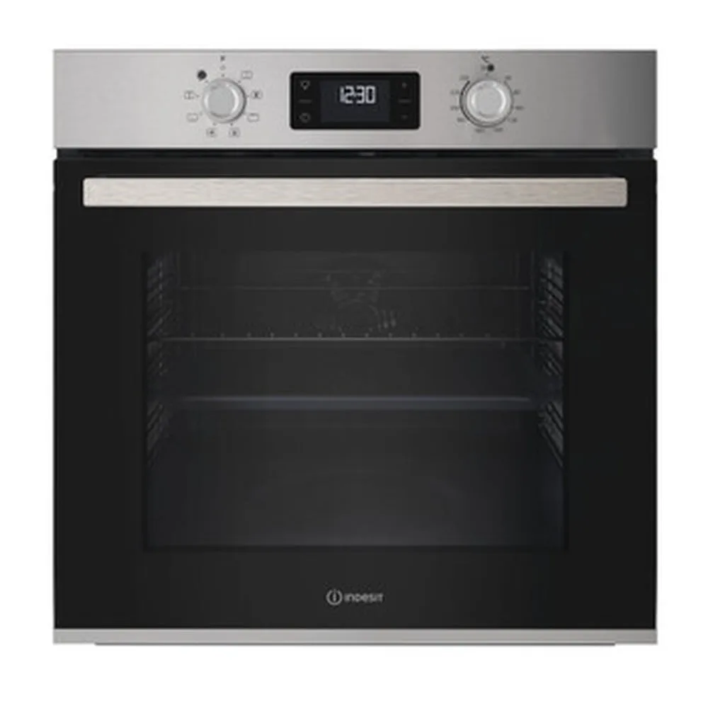Furrë Indesit IO K55C X 71L Click&Clean me Ventilim A+++