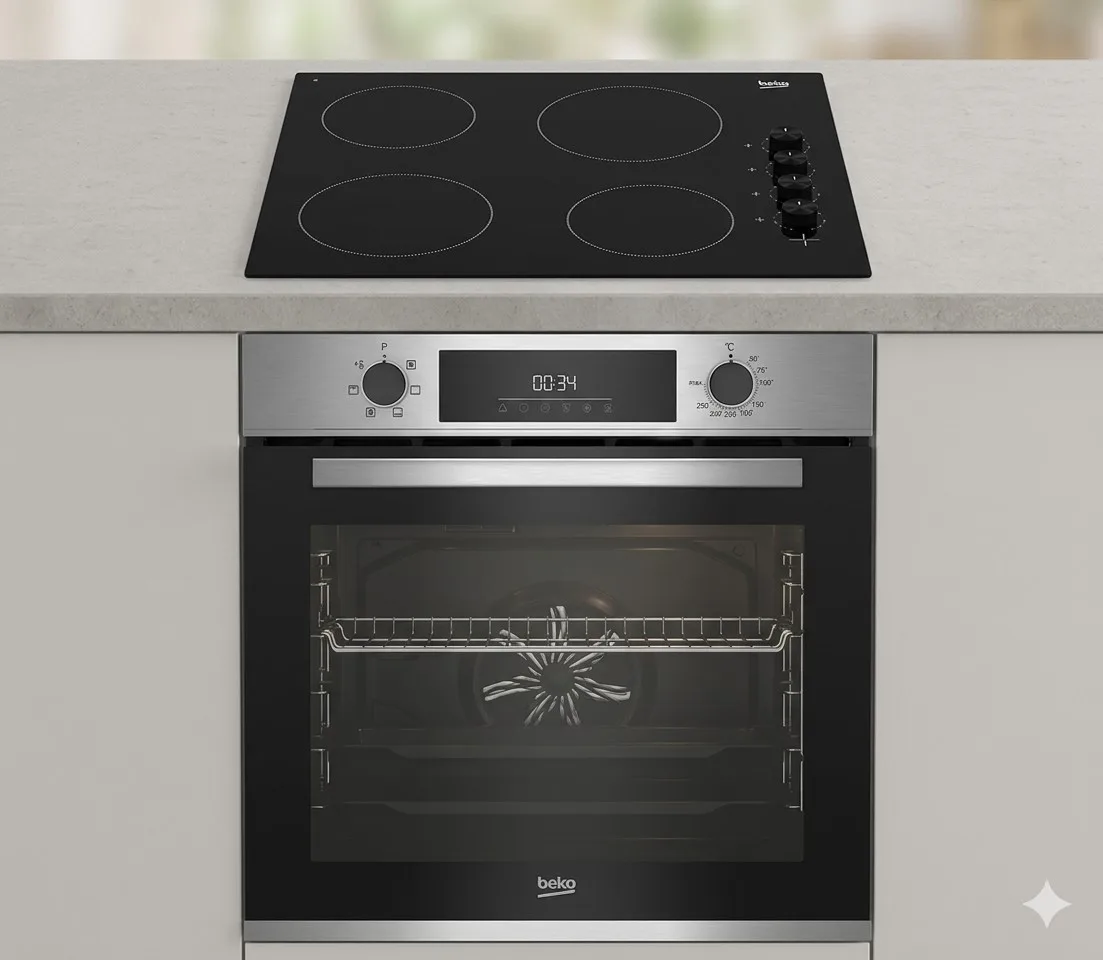 Furrë Inkaso Beko BBIE12300XD dhe Suprine BEKO HIC64102