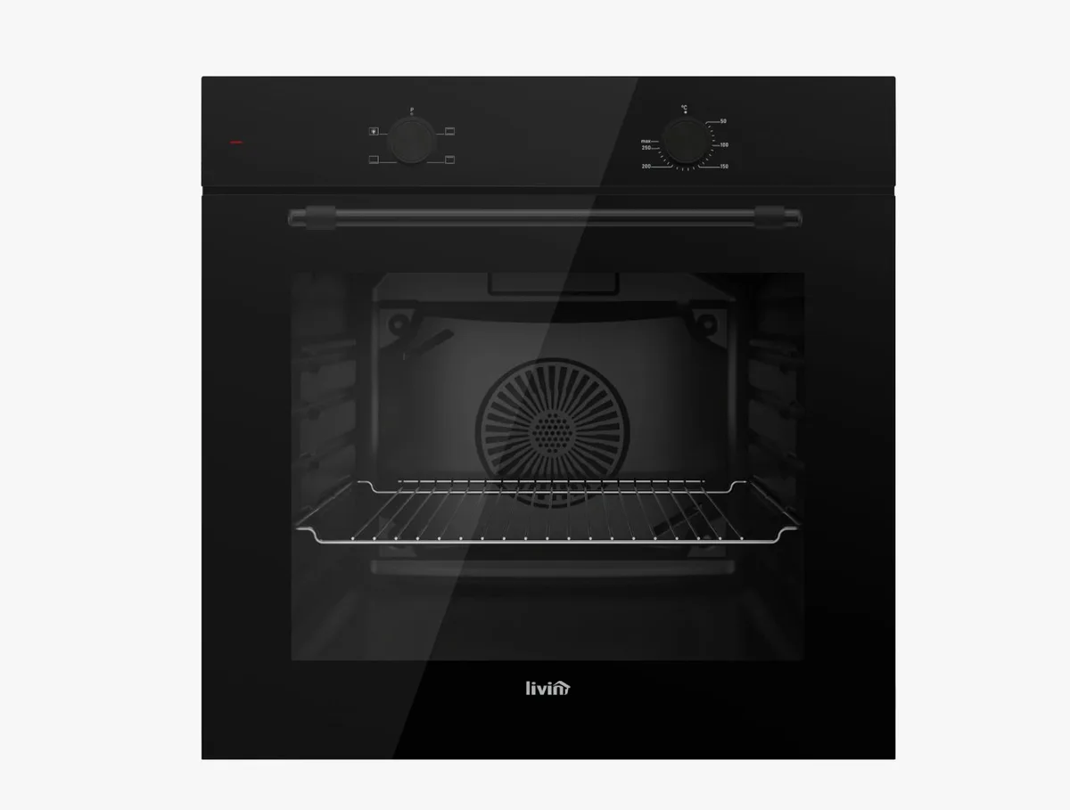 Furrë Inkaso LIVIN QBPLY610CS – 78L, 2 Celësa, 60 cm, E Zeze