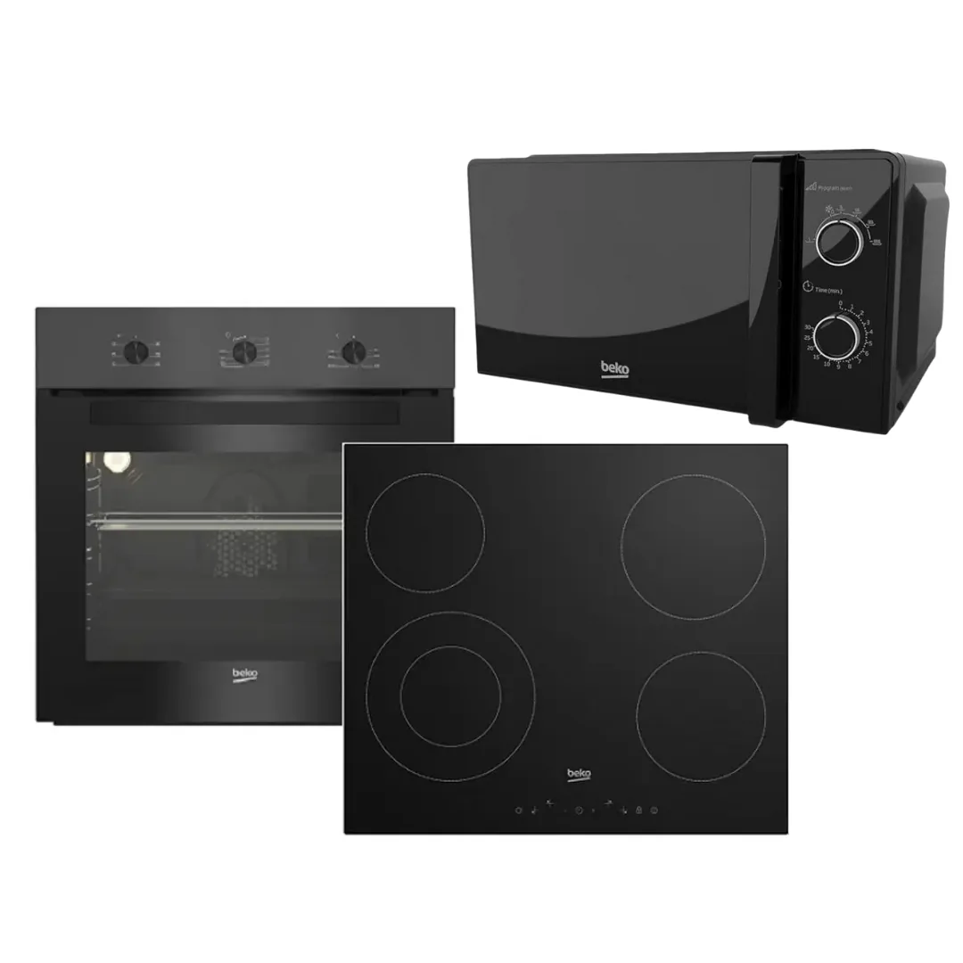 Furrë Suprine BEKO BBSE11120BD 71 L + Mikrovale BEKO MOC 20100 BFB