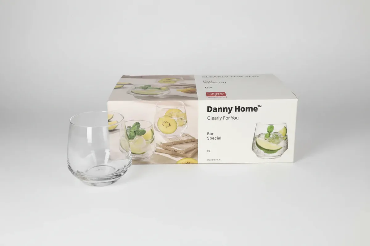 Gotë Whisky / Set 6 cope / 9x7.4x5.4cm / 360ml / Xham