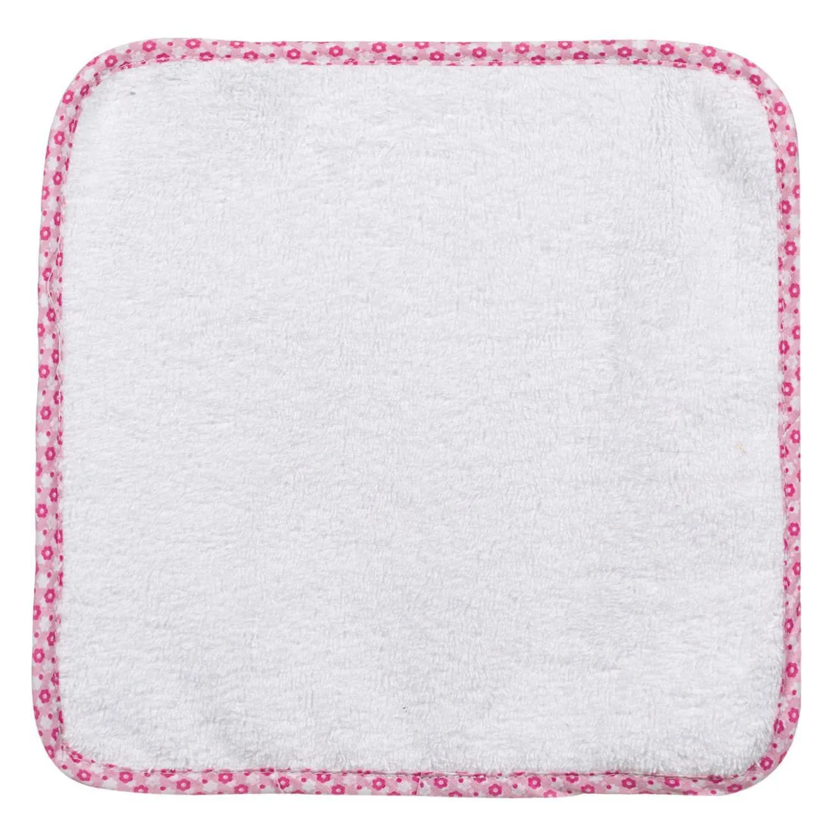 Gushore Pambuku Për Bebe Rozë & Bardhë 30x30 Cm